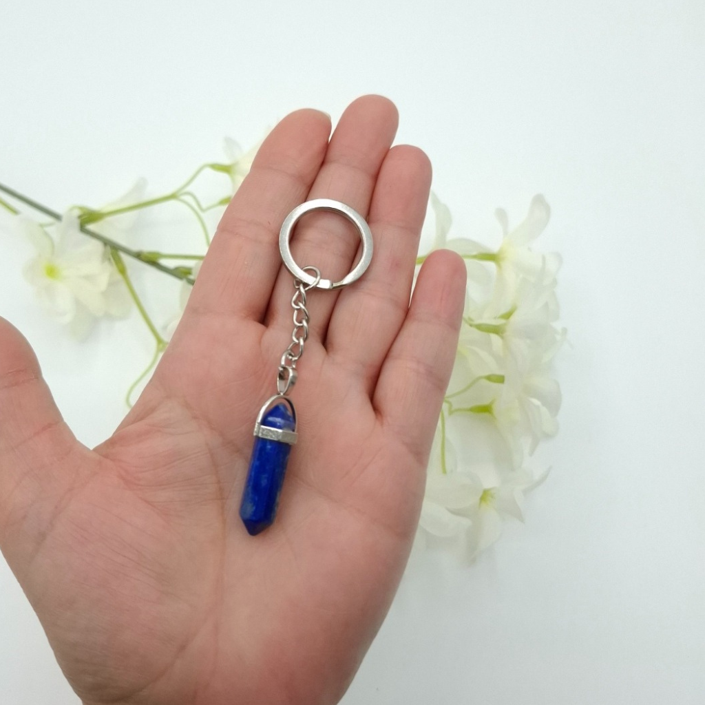 porte clé en lapis-lazuli. Store-mj