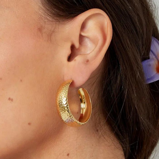 Boucles d'oreilles pétillantes en doré ou argenté en acier inoxydable, Store-mj