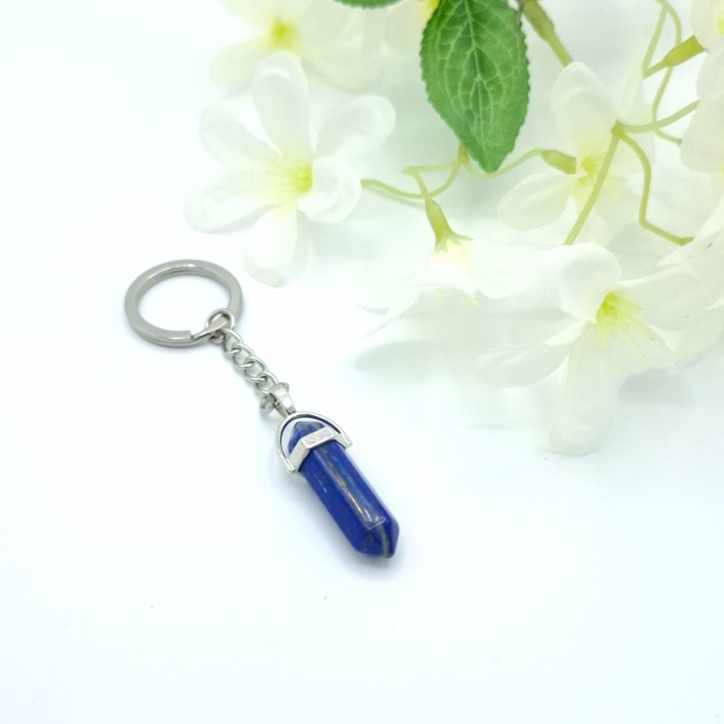 Porte-clé en lapis-lazuli. Store-mj