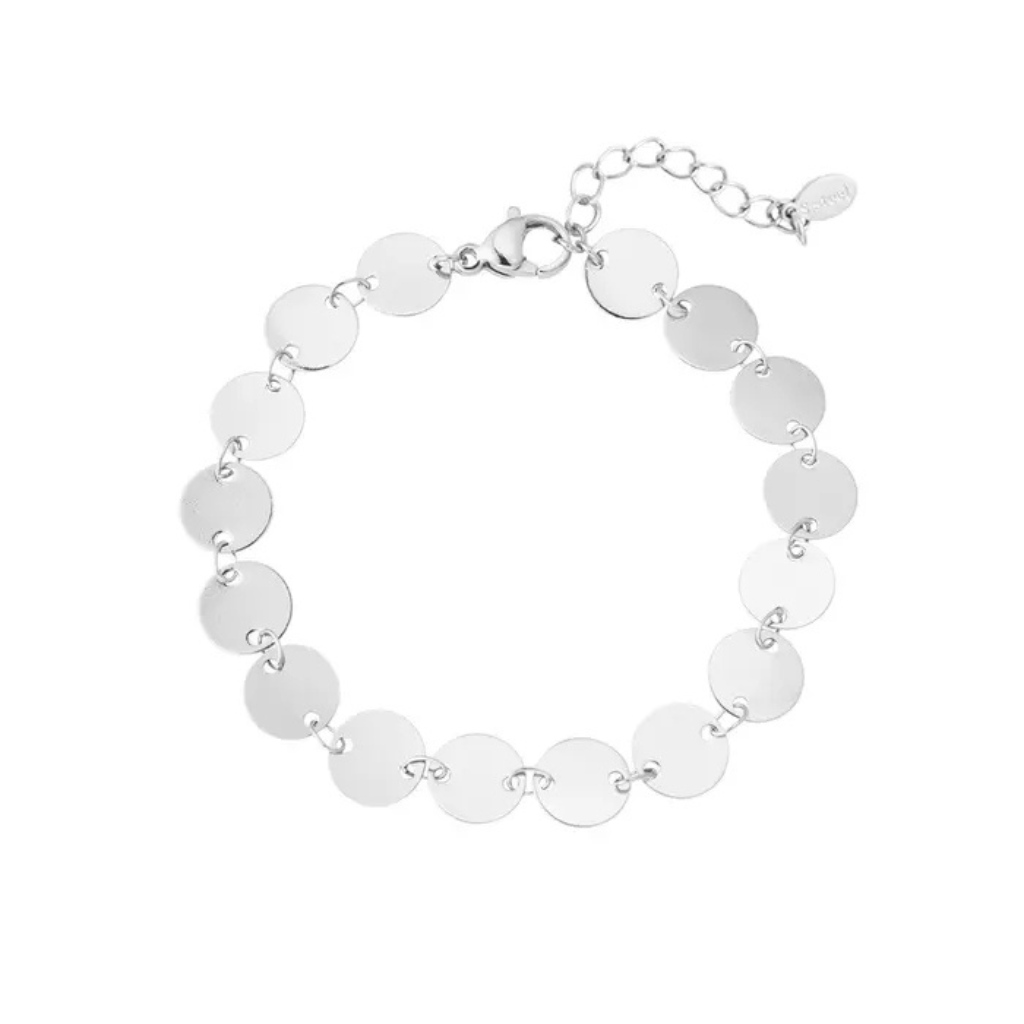 Bracelet cerles liés entre eux matière acier inoxydable couleur or ou argent. Store-mj